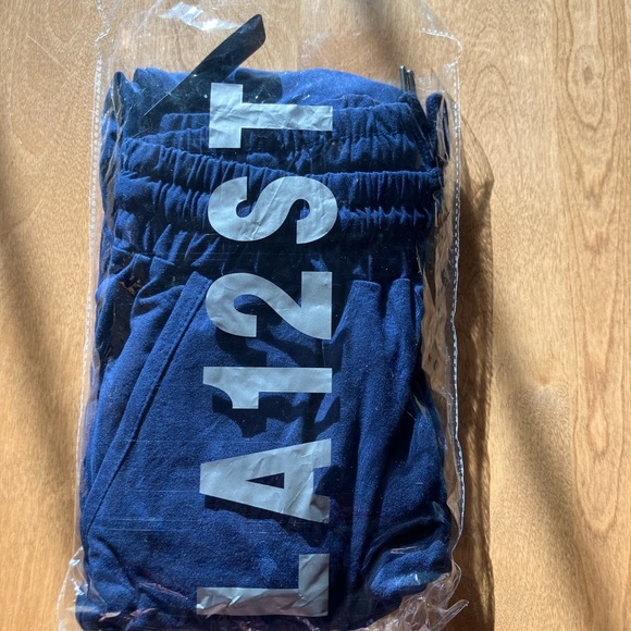 LA 12St Navy Blue Soft Jogger Pants - Picture 6 of 6